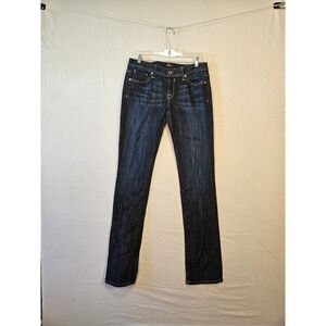 Kasil Heritage Vixen Taryn Jeans Dark Wash Straight Leg Made in USA Size 28